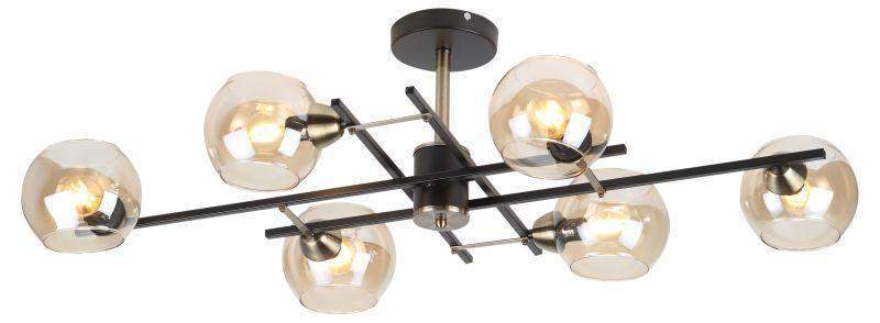 люстра hannelore 3109-306 6хe14 40вт модерн rivoli б0051274 от BTSprom.by