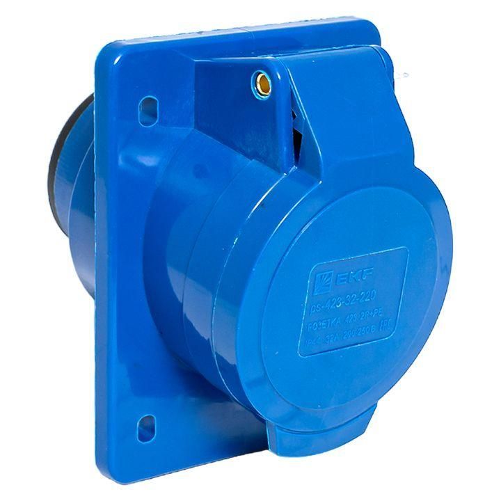 розетка скрыт. уст. 32а 220в 2p+e ip44 (423) ekf ps-423-32-220 от BTSprom.by