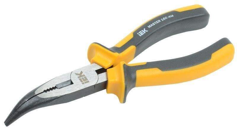 тонкогубцы изогнутые master 160мм iek tcn-1-160 от BTSprom.by