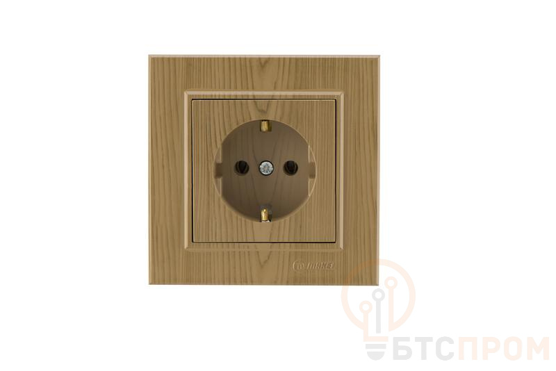 Розетка с/з СП Karea 16А IP20 дуб керамика Makel 56101008 фото в каталоге от BTSprom.by  Розетка с/з СП Karea 16А IP20 дуб керамика Makel 56101008 фото в каталоге от BTSprom.by