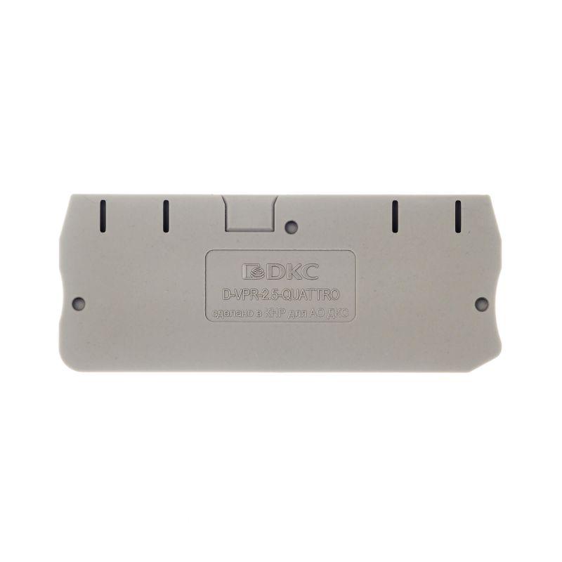 изолятор торцевой для клеммы vpr-2.5-quattro dkc d-vpr-2.5-quattro от BTSprom.by