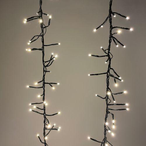  Гирлянда светодиодная "Нить Мишура" 3.9м 200LED 220В IP20 зел. провод тепл. свет ЭРА Б0047970 фото в каталоге от BTSprom.by