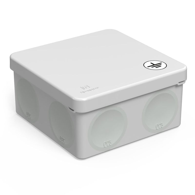 коробка уравнивания потенциалов оп 60-0300-у для прямого монтажа двухкомпонентн. безгалогенная (hf) 100х100х50 промрукав 60-0300-у от BTSprom.by