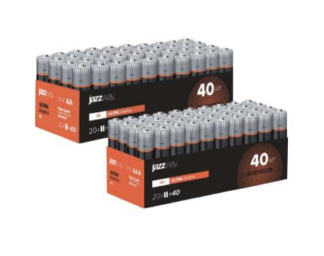 элемент питания алкалиновый aa/lr6 ultra alkaline pack-40 (уп.40шт) jazzway 5057562 от BTSprom.by