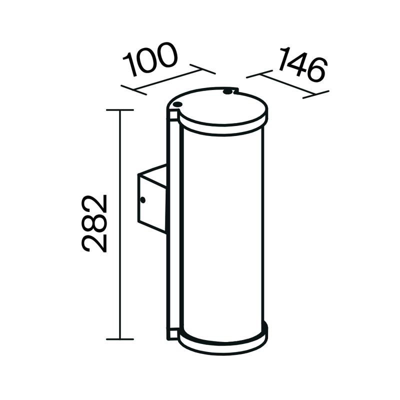  Светильник Conf 1х15Вт E27 IP54 бра настен. Maytoni O451WL-01GF фото в каталоге от BTSprom.by