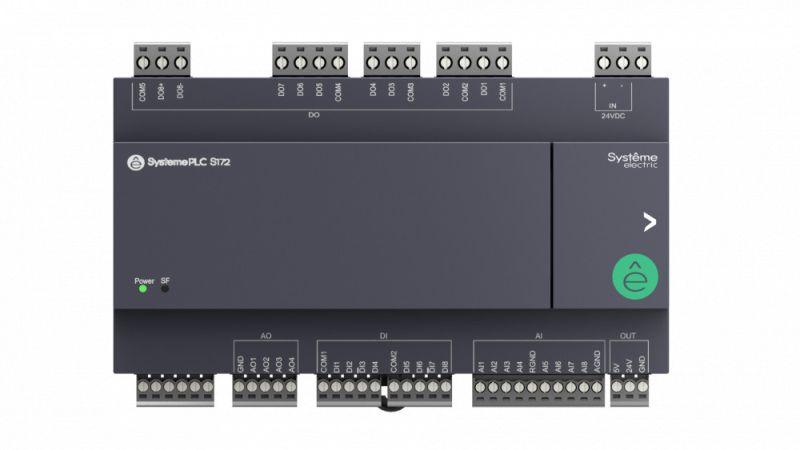 модуль ввода/вывода дискретный 24в dc 28 io: 16 di; 12 do (реле) se sm172edm2800 от BTSprom.by