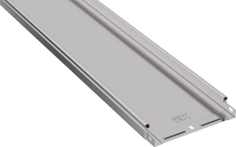 Лоток листовой неперфорир. 35х200 L3000 сталь 0.45мм ESCA 3 IEK ES3-20-035-200-3-045 от BTSprom.by