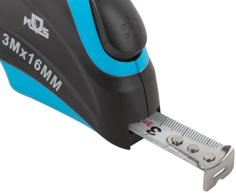  Рулетка Автостоп 3мх16мм MOS 17358М фото в каталоге от BTSprom.by