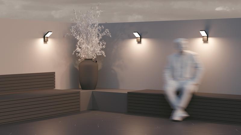  Светильник Paso 12Вт 3000К IP54 бра настен. Maytoni O595WL-L12B3K фото в каталоге от BTSprom.by