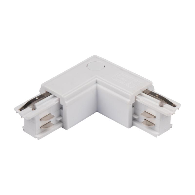  Аксессуар к шинопроводу трехфазному 3P PTR CL-WH OUT коннектор внешний Pro+ бел. JazzWay 5063136 фото в каталоге от BTSprom.by