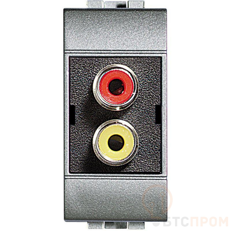 Разъем двойной типа RCA под зажим "тюльпан" Leg BTC NT4269R фото в каталоге от BTSprom.by  Разъем двойной типа RCA под зажим "тюльпан" Leg BTC NT4269R фото в каталоге от BTSprom.by