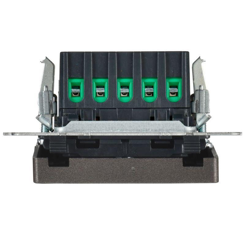  Кнопка звонка BRITE 10А ВС10-1-9-БрТБ для отелей с индик. механизм бронза IEK BR-V14-2-10-K45 фото в каталоге от BTSprom.by