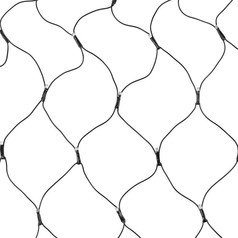  Гирлянда светодиодная "Сеть" 2х2х1.5м 136LED бел. 10Вт 230В IP65 свечение с динамикой провод ПВХ черн. Neon-Night 215-005 фото в каталоге от BTSprom.by