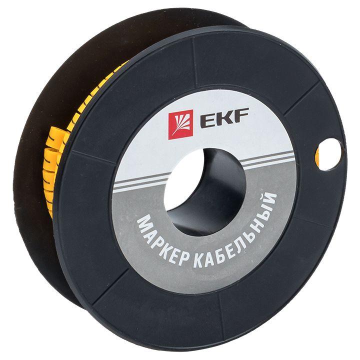 маркер каб. 2.5кв.мм "7" (ес-1) (уп.1000шт) ekf plc-km-2.5-7 от BTSprom.by