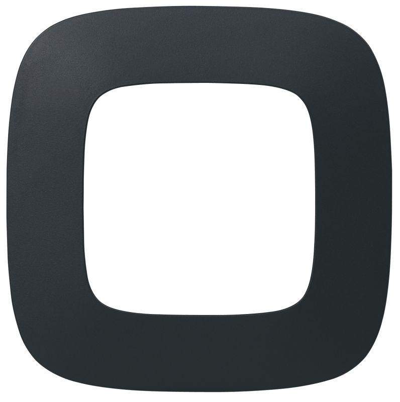 рамка 1-м valena allure универс. матов. черн. leg 754401 от BTSprom.by