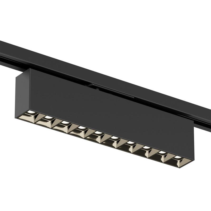 светильник поворотный однофазный трековый edder со светодиодом l273mm 220в 20вт 30град. 3000к ip20 черн. алюм. denkirs dk6434-bk от BTSprom.by