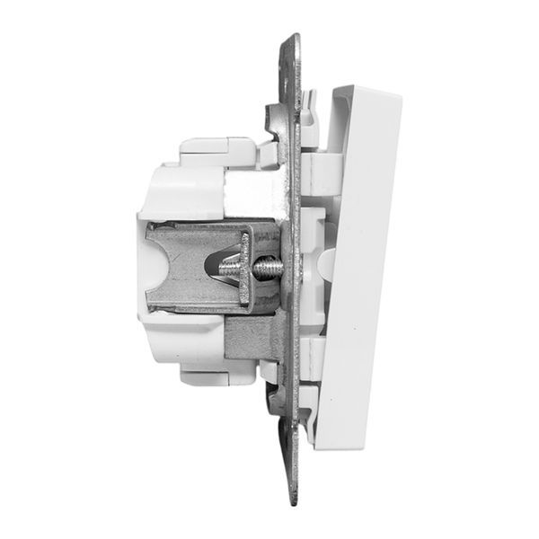  Выключатель кнопочный 2-кл. СП Эпика механизм бел. EKF UP1-SWW-23 фото в каталоге от BTSprom.by