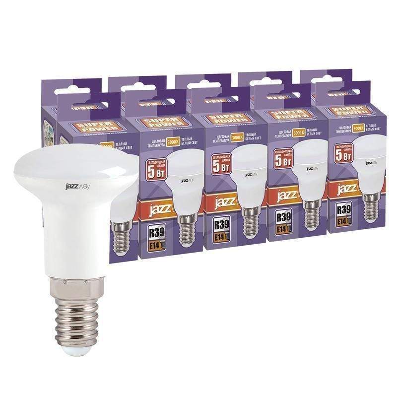 лампа светодиодная pled-sp 5вт r39 3000к тепл. бел. e14 230в 50гц (уп.10шт) jazzway 1034458 от BTSprom.by