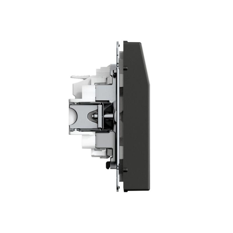  Выключатель карточный ArtGallery 10А без задержки времени быстрозажим. клем. базальт SE GAL001414S фото в каталоге от BTSprom.by