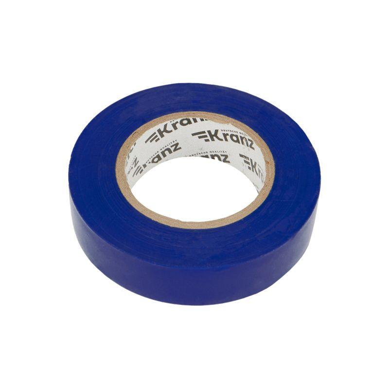  Изолента ПВХ 0.13х19мм 25м синяя (уп.5шт) Kranz KR-09-2205 фото в каталоге от BTSprom.by