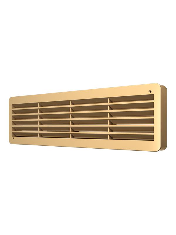 решетка вентиляционная дп фланец 432х117 переточная 450х131 пластик beige era 4513дп беж от BTSprom.by