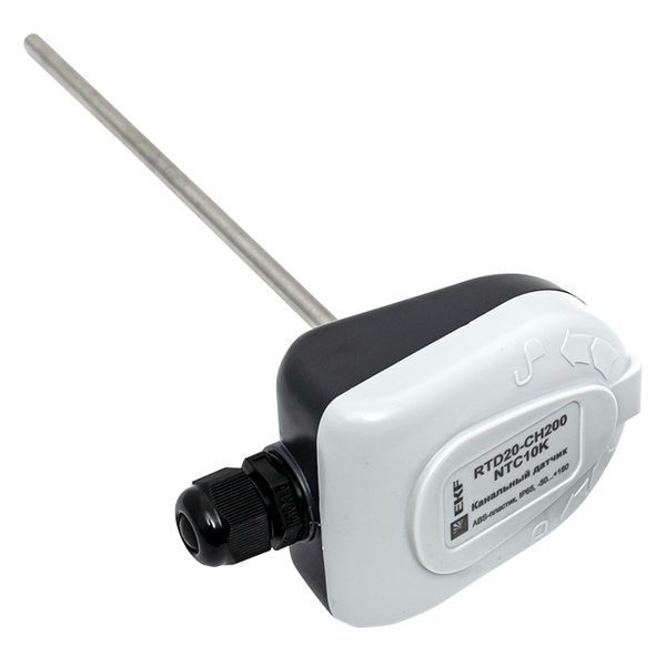  Датчик температуры канальный 200мм EKF RTD20-CH200-NTC10K фото в каталоге от BTSprom.by