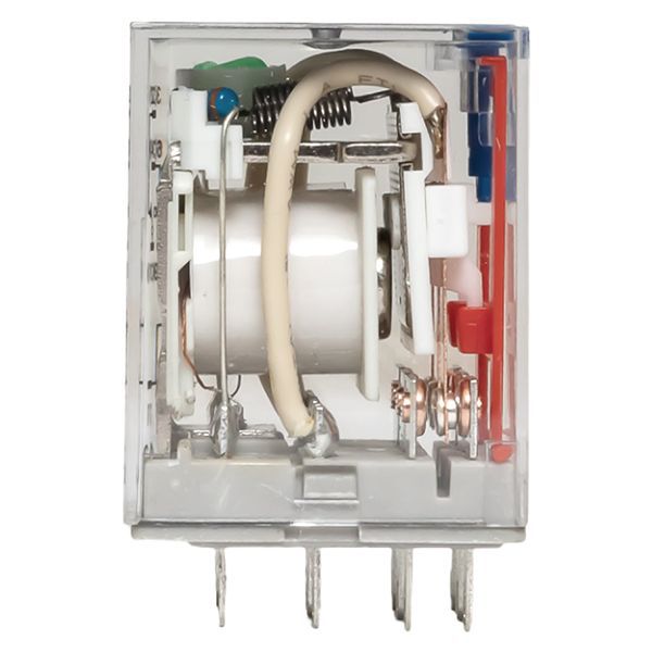  Реле промежуточное с кнопкой и мех. индикацией RPAt 22/3 10A 110В DC AVERES EKF rpat-22-3-110DC фото в каталоге от BTSprom.by