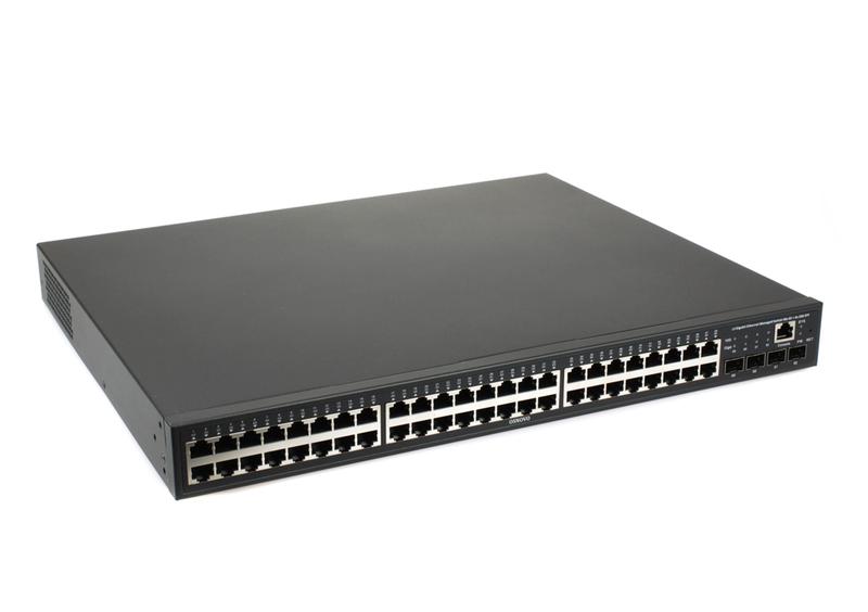 коммутатор управляемый l3 sw-48g4x-1l gigabit ethernet на 48хrj45 + 4х10g sfp+ uplink osnovo 14164 от BTSprom.by