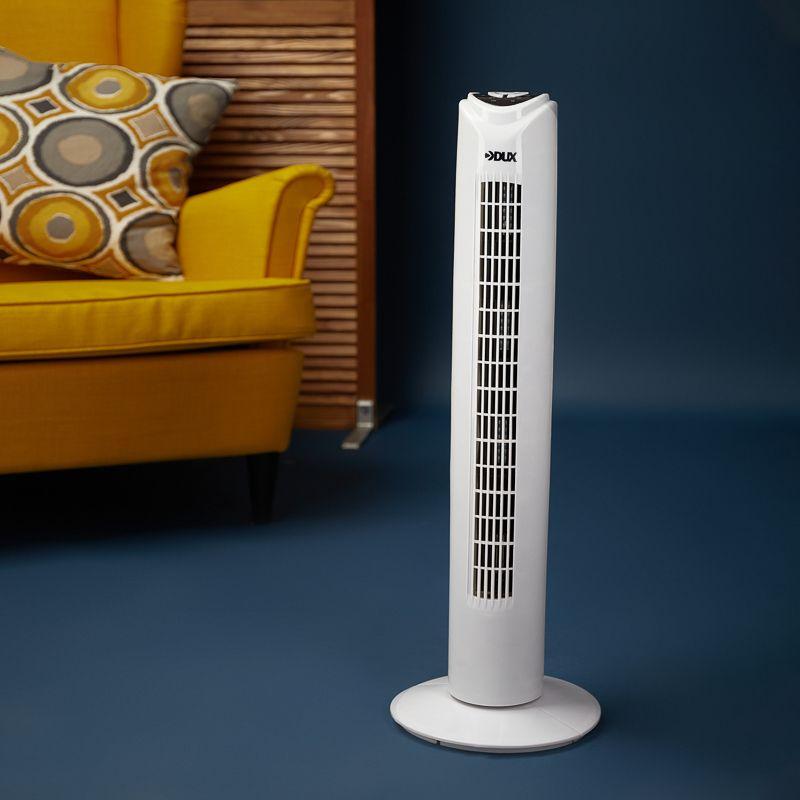  Вентилятор колонный 45Вт подставка круглая д/у управление DUX 60-0217 фото в каталоге от BTSprom.by