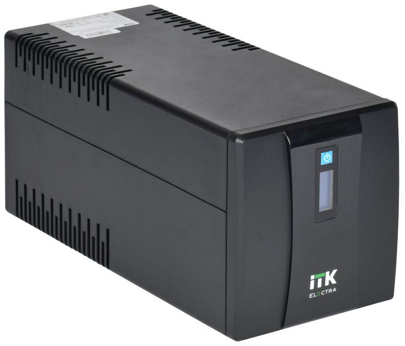 источник бесперебойного питания electra et 1.2кв.а/720вт с акб 2х7а.ч usb schuko itk eet-1200va-1-002-s от BTSprom.by