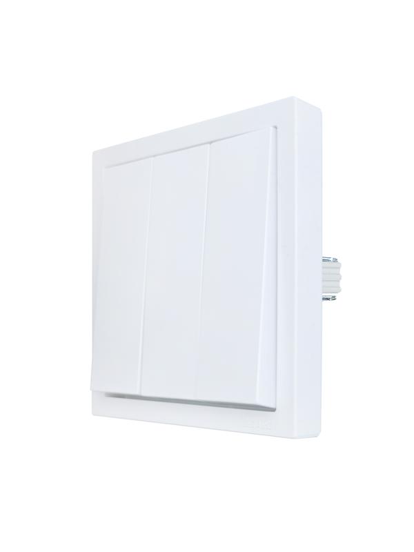  Выключатель 3-кл. СП ZIMA IP20 10А безвинт. зажим бел. LEZARD 704-0288-109QC фото в каталоге от BTSprom.by