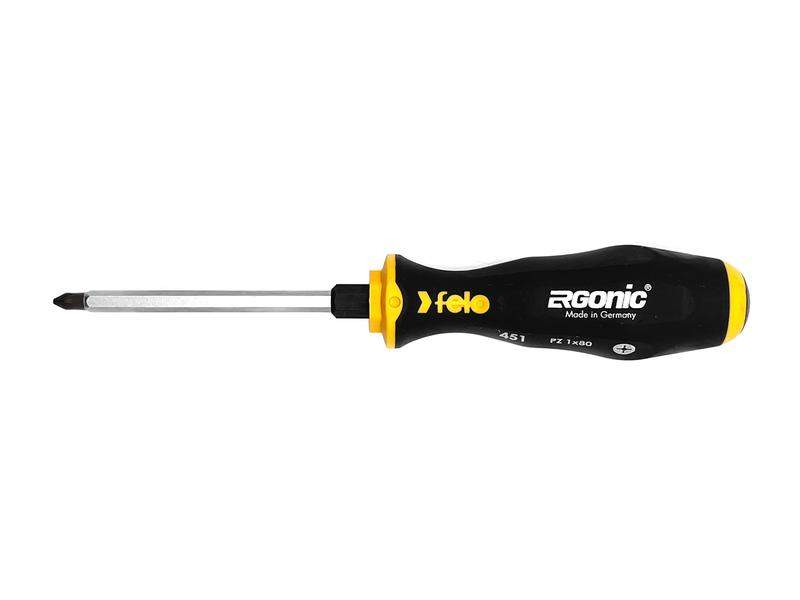 Отвертка крестовая ударная Ergonic PZ 1х80 Felo 45110240 фото в каталоге от BTSprom.by  Отвертка крестовая ударная Ergonic PZ 1х80 Felo 45110240 фото в каталоге от BTSprom.by