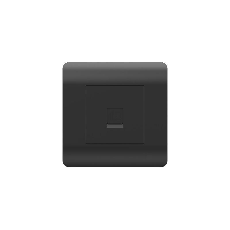 розетка компьютерная 1-м new3-e rj45 черн. chint 431490 от BTSprom.by
