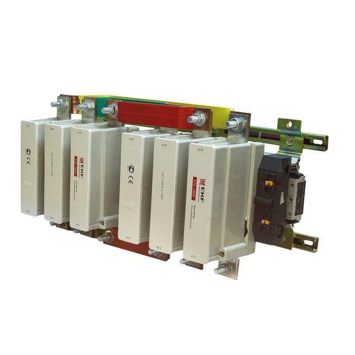  Контактор реверсивный КТЭ 630А кат. 230В AC 2НО EKF ctr-b-r-630 фото в каталоге от BTSprom.by