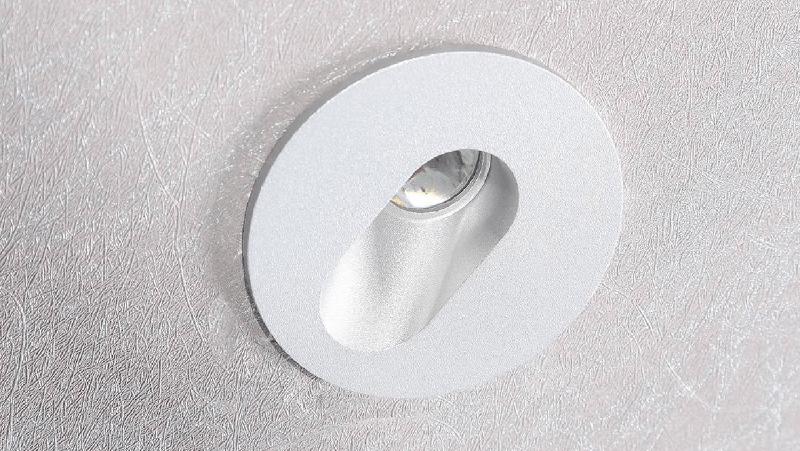 бра gw-r612-3-sl-nw 3вт 4000к ip54 встраив. для подсветки лестницы/пола floor r серебр. designled 00-00003298 от BTSprom.by