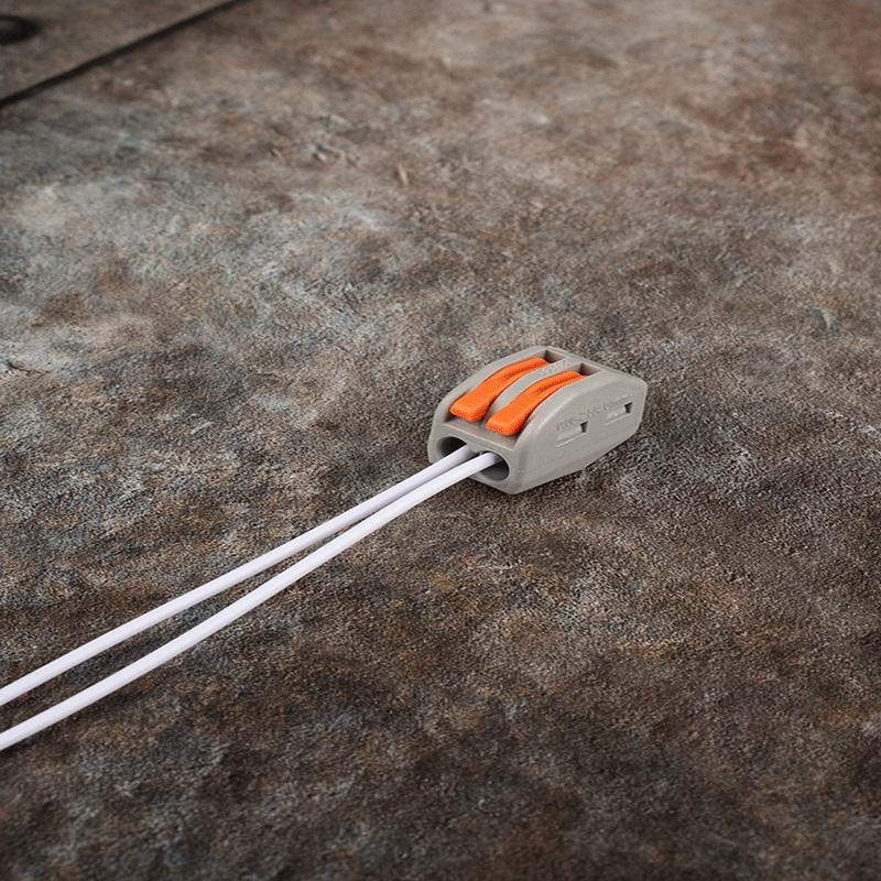  Клемма монтажная рычажного соединения PTC-2P 222-412 BL/10 450В 32А 0.08-2.5(4.0)кв.мм Jazzway 5050709 фото в каталоге от BTSprom.by