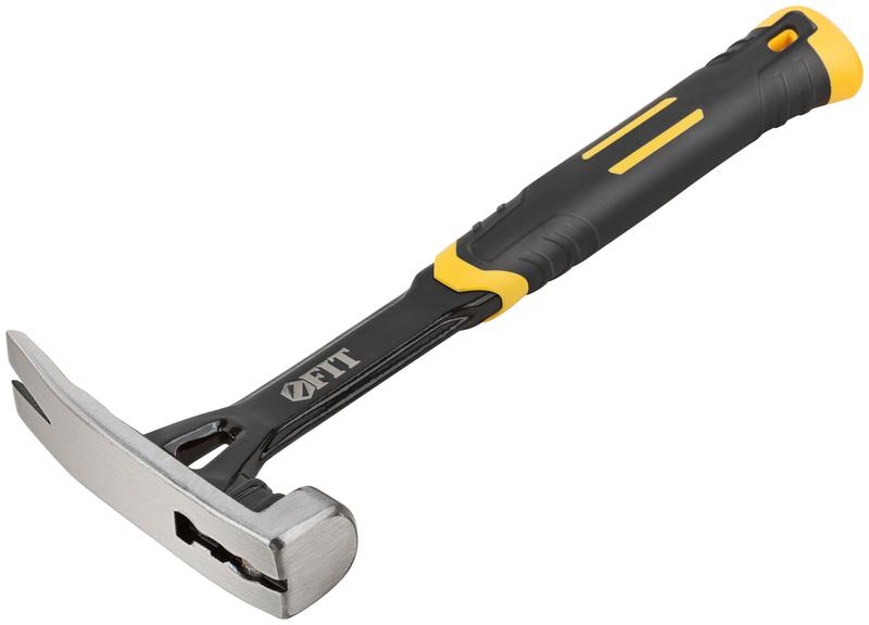  Молоток-гвоздодер Профи 450г цельнометал. FIT 44798 фото в каталоге от BTSprom.by