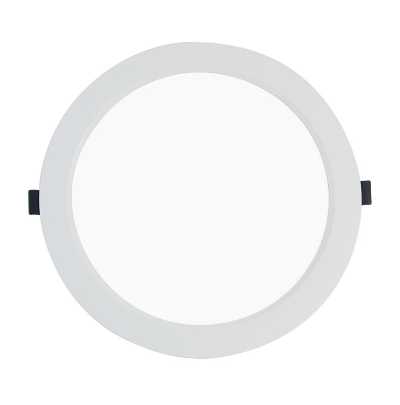 светильник светодиодный pled dl6 wh downlight 24вт 4000к ip40 дво встраив. pro jazzway 5036383 от BTSprom.by