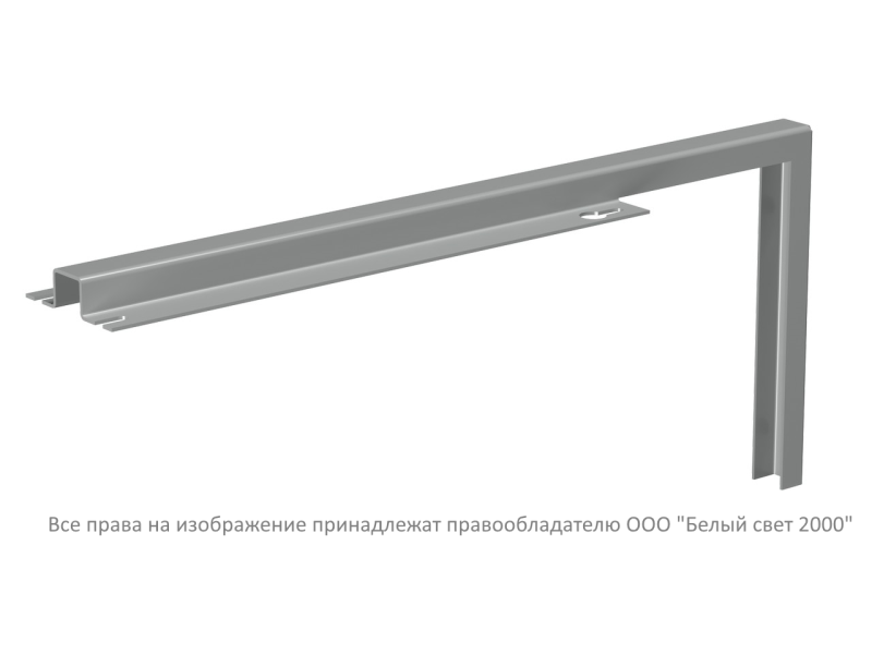 кронштейн bs-k-4 (для светильников серии flagman) белый свет a5060 от BTSprom.by