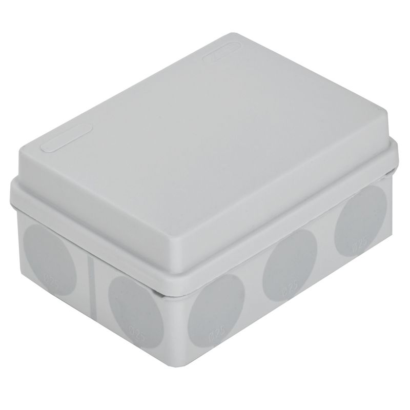  Коробка распаячная ОП КМ42441 150х110х70мм IP67 10 вводов сер. IEK UKO21-150-110-070-K41-66 фото в каталоге от BTSprom.by