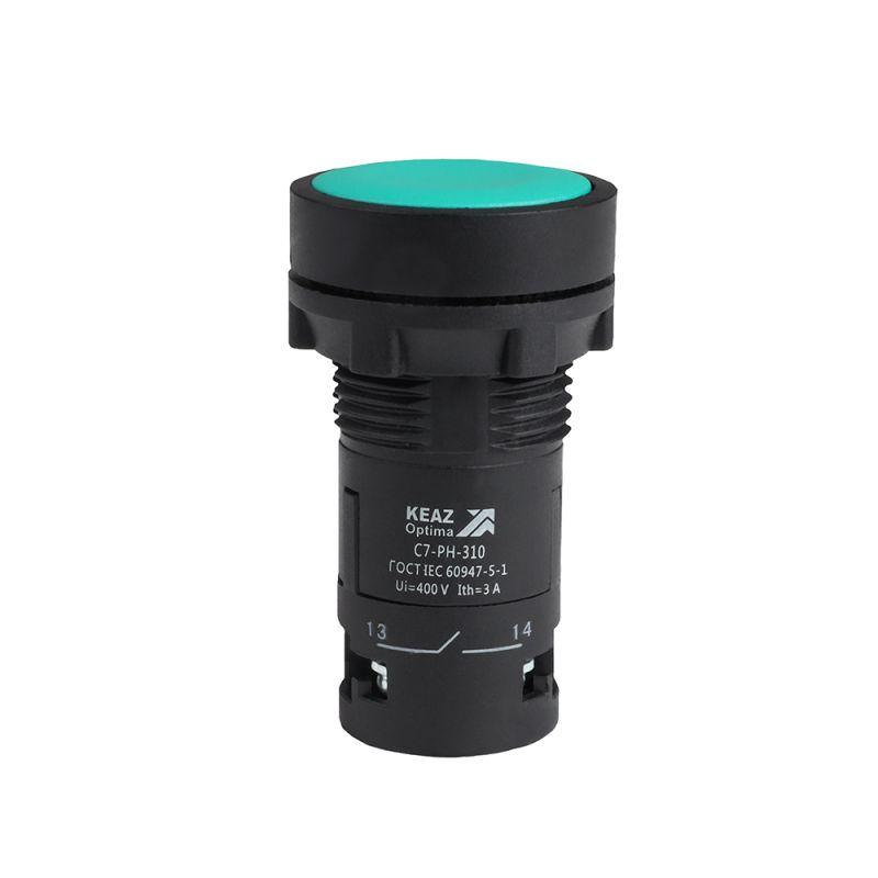 кнопка с фиксацией optisignal compact d22 с7-ph-301 зел. 1нз xb7nh32 кэаз 362056 от BTSprom.by
