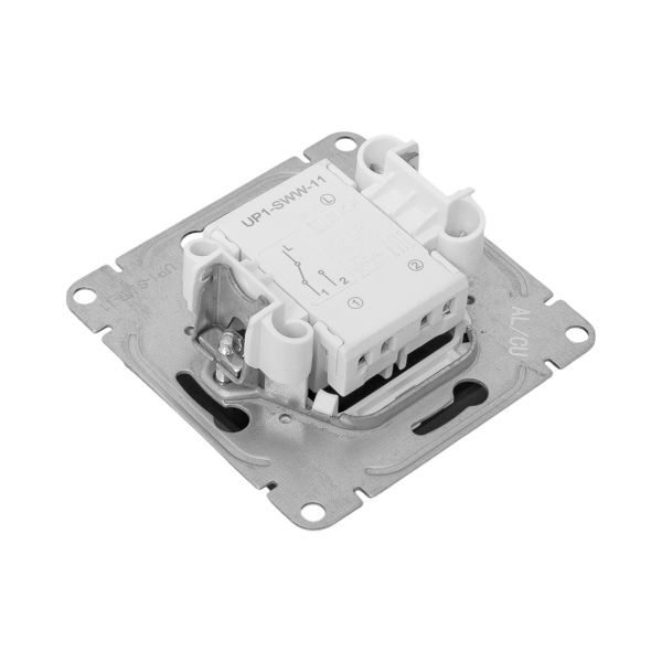  Выключатель проходной 1-кл. СП Эпика механизм черн. EKF UP1-SWB-11 фото в каталоге от BTSprom.by