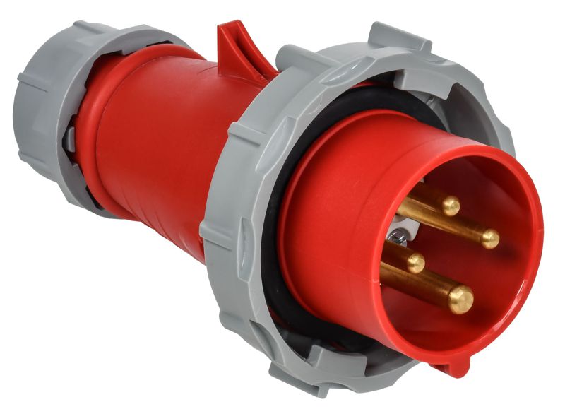 вилка переносная сси-0142 16а 6ч 380в 3p+pe ip67 iek psr02-016-4-0-67 от BTSprom.by