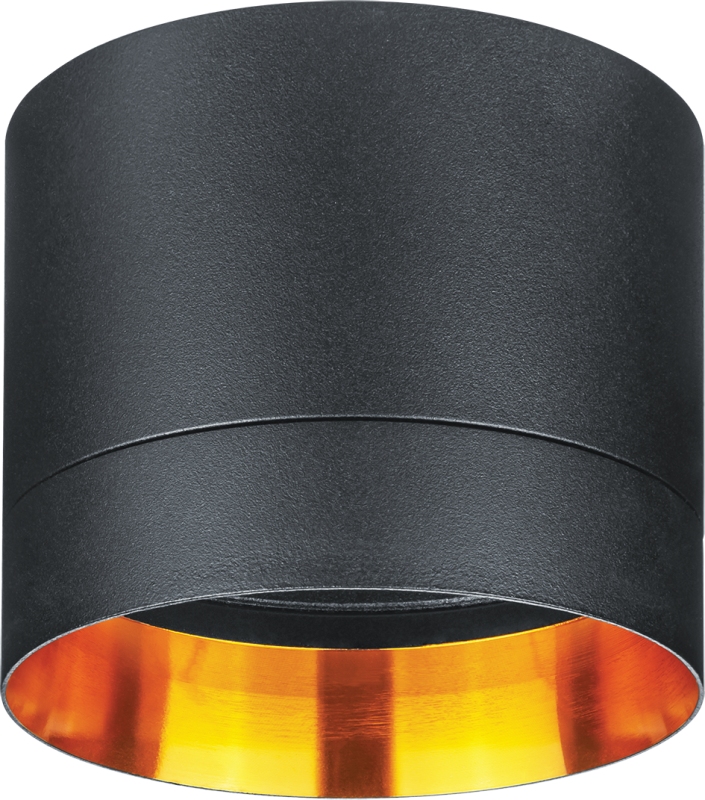 светильник декоративный 93 369 ngx-c-001-03 230в накладной под лампу gx53 черн./античное зол. navigator 93369 от BTSprom.by