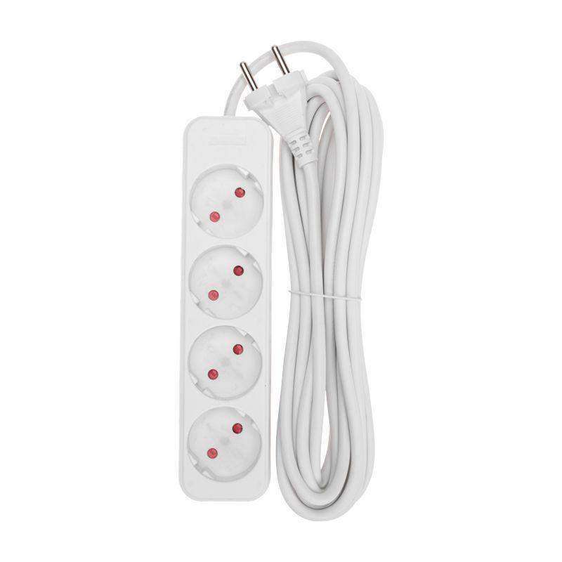 удлинитель 4х5м без заземл. standard 2х1кв.мм бел. rexant 13-4025 от BTSprom.by