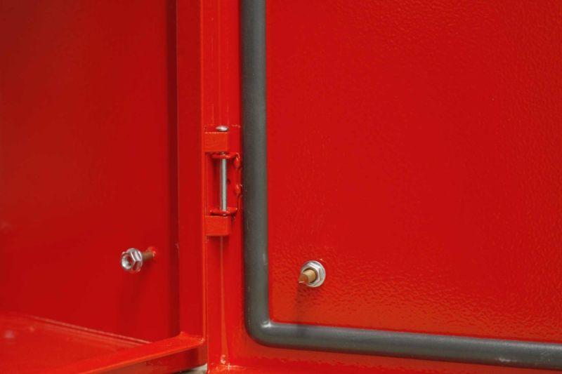  Корпус металлический ЩРНМ IP55 400х400х200 RAL3020 DEKraft 32530DEK фото в каталоге от BTSprom.by