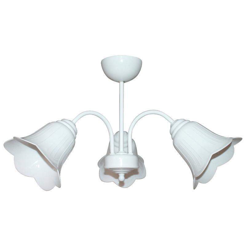  Светильник "Джина" 231 (плафон П0471) НСБ 01-3х60-151 Е27 (ИМ) подвесной бел. Элетех 1005404994 фото в каталоге от BTSprom.by