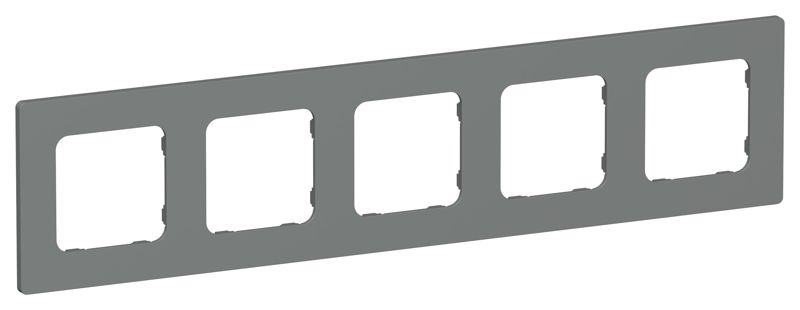 рамка 5-м сп flite ру-5-к-флма мокрый асфальт iek fi-m52-32-20-k80 от BTSprom.by