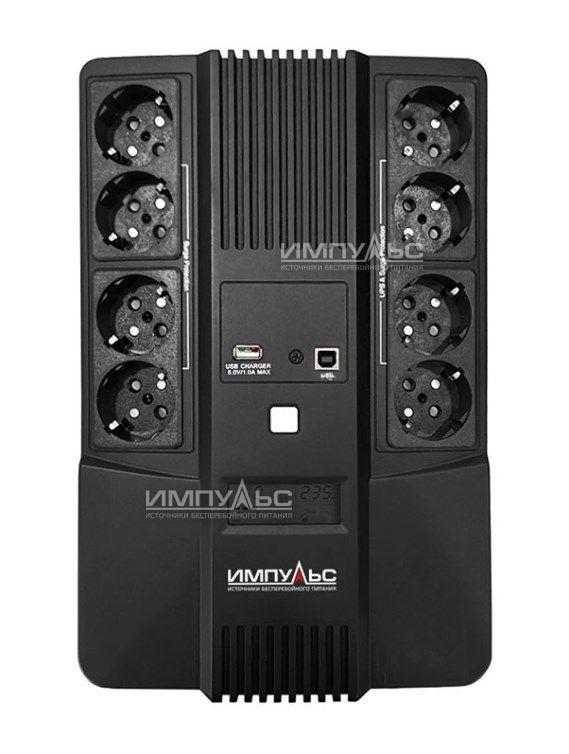 источник бесперебойного питания мастер 600 600ва/360вт led usb rj11/rj45 schukox8 mt60102 импульс от BTSprom.by
