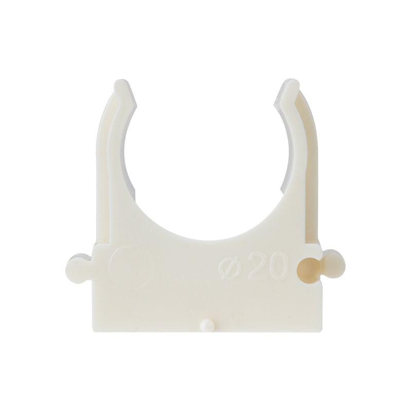  Держатель для труб (клипса) d20мм для монтажн. пистолета бел. Rexant 28-0420-3 фото в каталоге от BTSprom.by